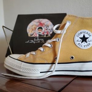 Converse All Star Mustard Yellow High Tops